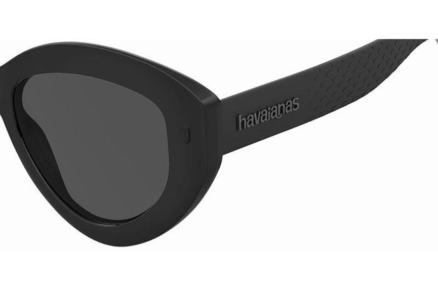 Ochelari de soare Havaianas IRACEMA 807/IR Cat Eye Negri