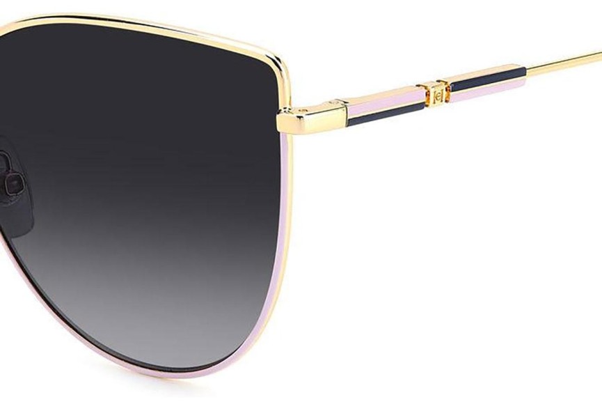 Ochelari de soare Carolina Herrera HER0138/S HZJ/9O Cat Eye Aurii