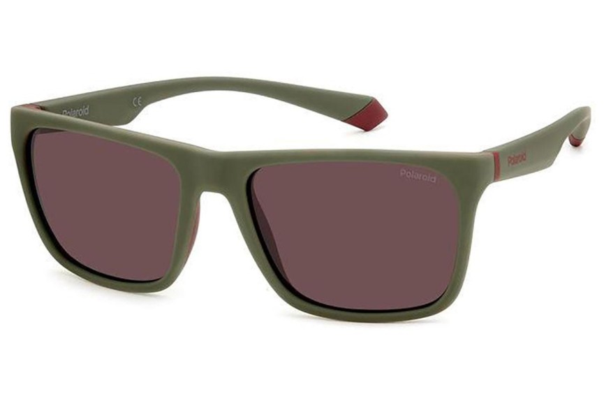 Ochelari de soare Polaroid PLD2141/S 0L9/KL Polarized Pătrați Verzi