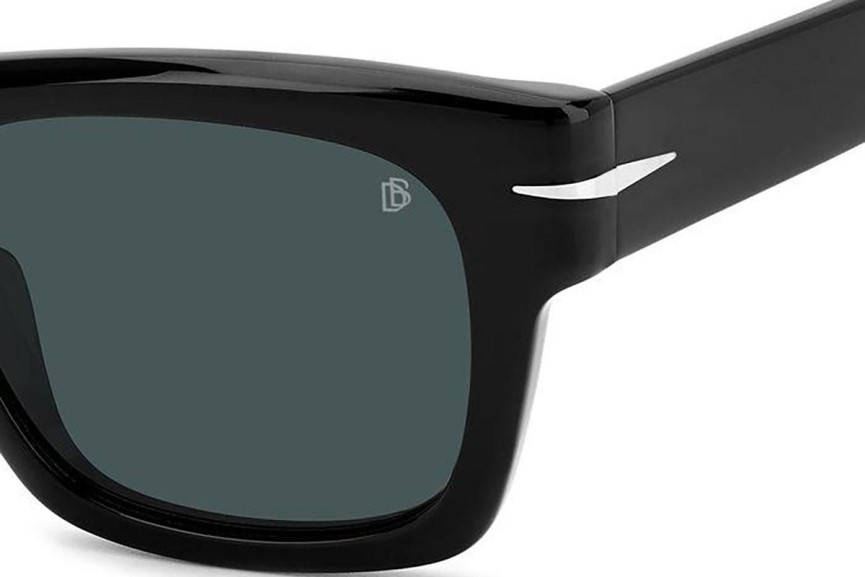 Ochelari de soare David Beckham DB7099/S 807/KU Pătrați Negri