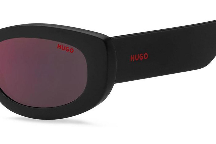 Ochelari de soare HUGO HG1253/S 807/AO Cat Eye Negri