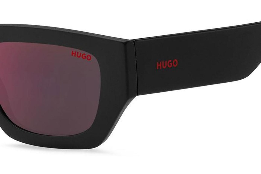 Ochelari de soare HUGO HG1252/S 807/AO Dreptunghiulari Negri