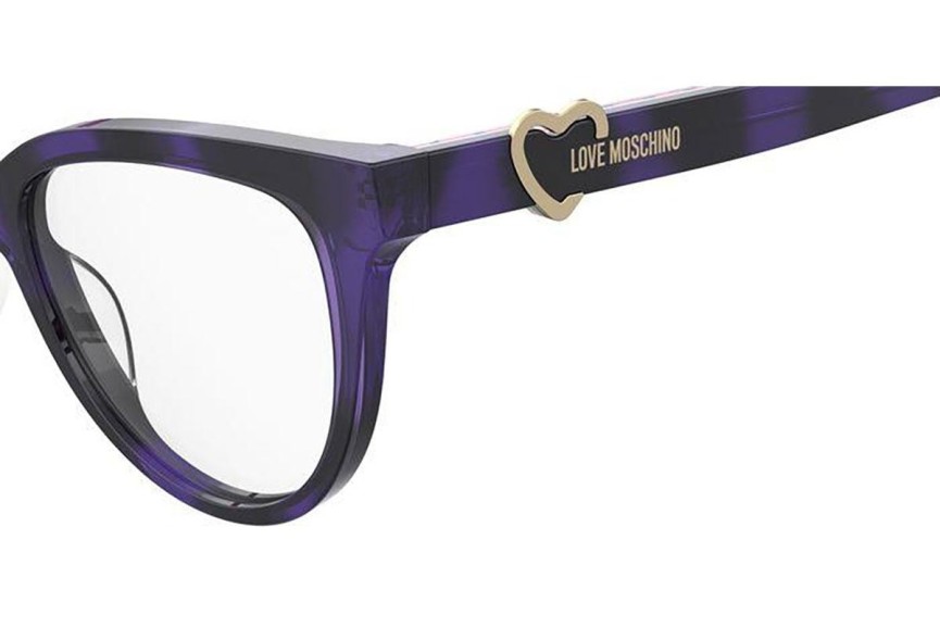 Ochelari Love Moschino MOL609 HKZ Cat Eye Havana