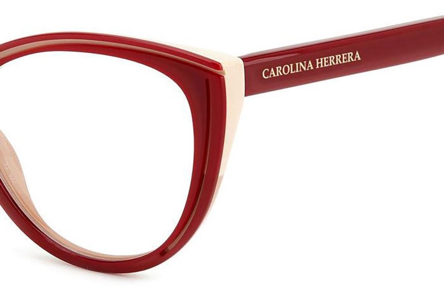 Ochelari Carolina Herrera HER0171 R9S Cat Eye Roșii