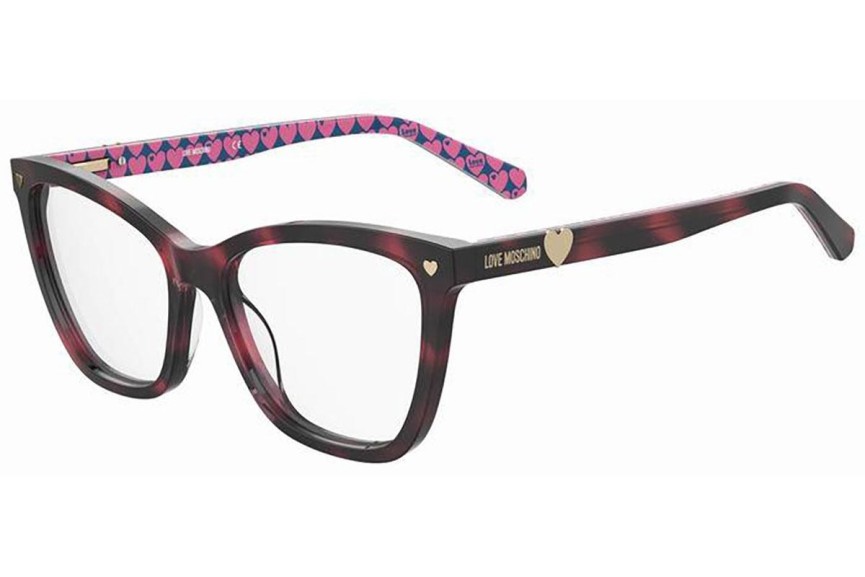 Ochelari Love Moschino MOL593 HT8 Cat Eye Havana