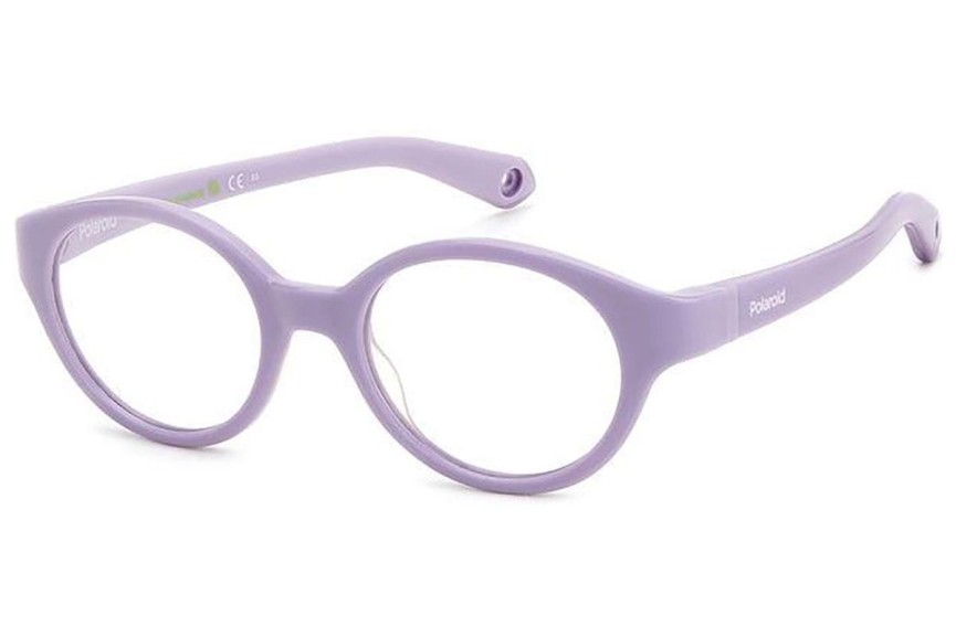 Ochelari Polaroid Junior PLDK007 789 Dreptunghiulari Violeți