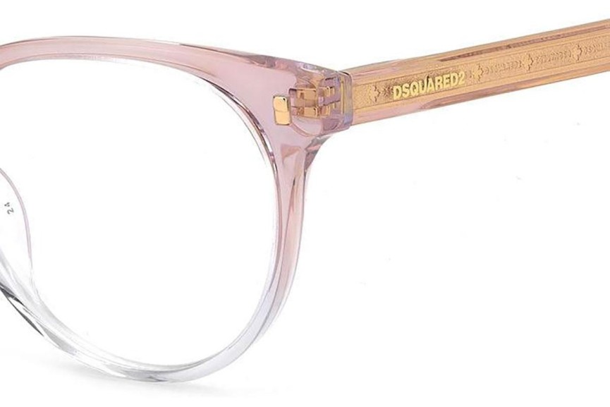 Ochelari Dsquared2 D20082 8XO Cat Eye Roz