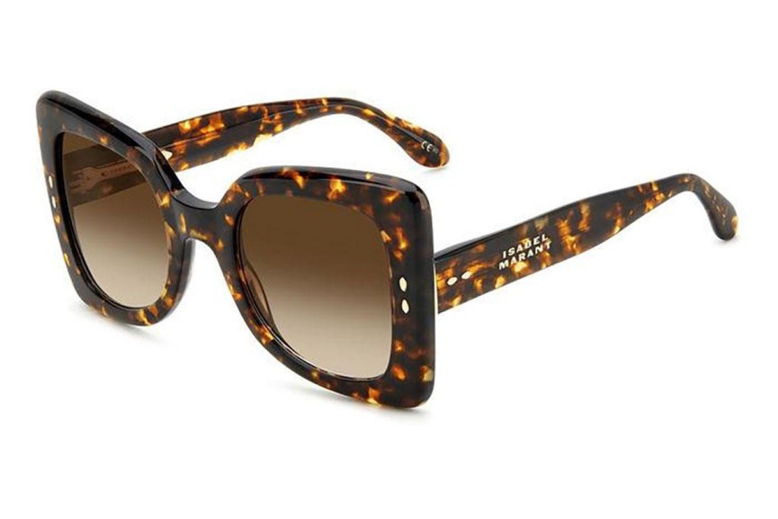 Ochelari de soare Isabel Marant IM0120/S 086/HA Cat Eye Havana