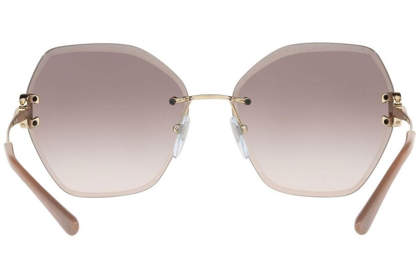 Ochelari de soare Bvlgari BV6105B 278/3B Oversize Aurii