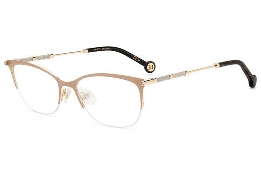 Ochelari Carolina Herrera HER0153 BKU Cat Eye Bej