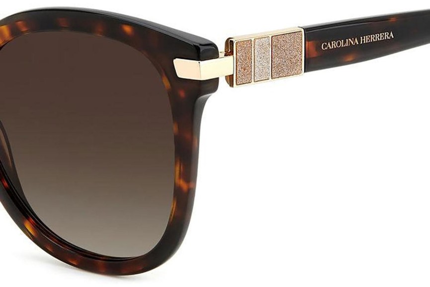 Ochelari de soare Carolina Herrera HER0134/S 086/HA Rotunzi Havana