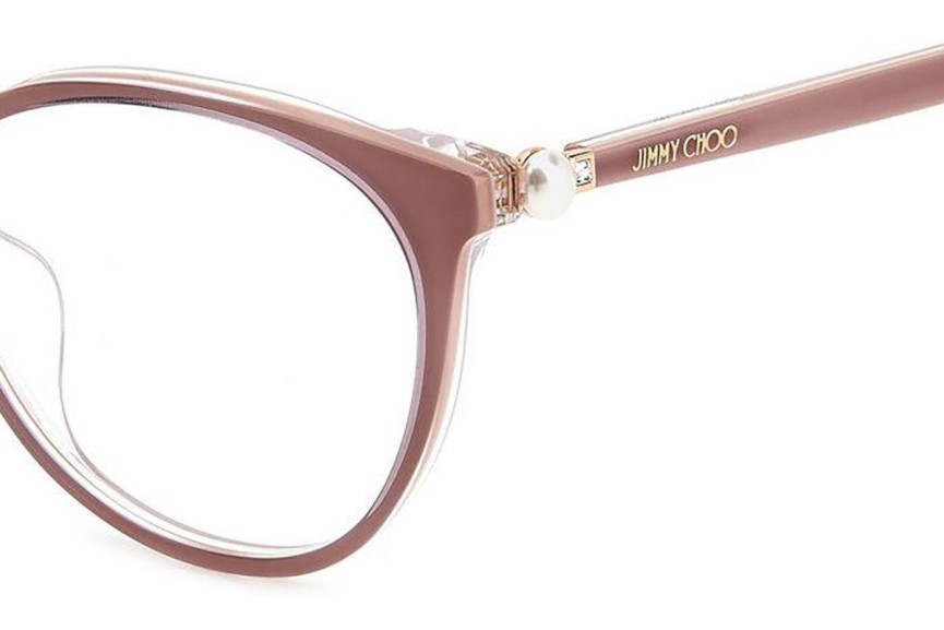 Ochelari Jimmy Choo JC378/G Y9A Cat Eye Bej