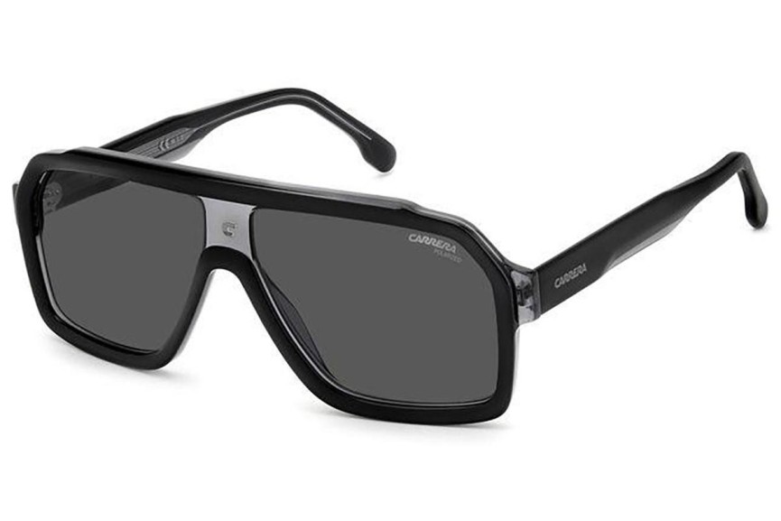 Ochelari de soare Carrera CARRERA1053/S UIH/M9 Polarized Flat Top Negri