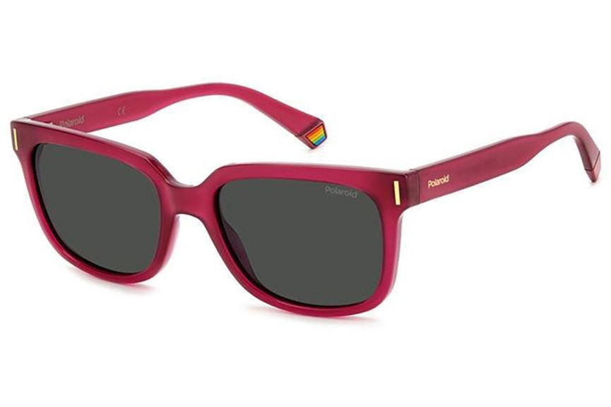 Ochelari de soare Polaroid PLD6191/S MU1/M9 Polarized Pătrați Roz