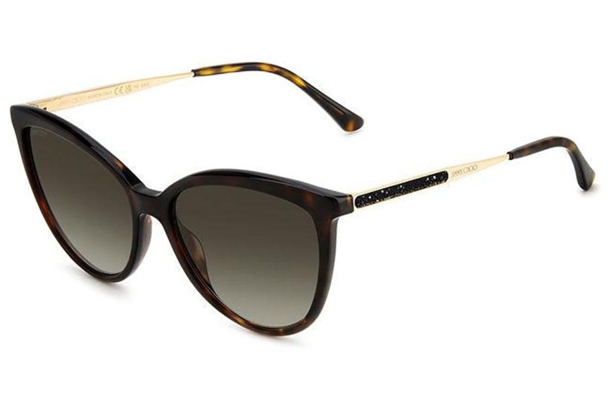 Ochelari de soare Jimmy Choo BELINDA/S 086/HA Cat Eye Havana