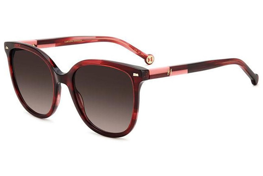 Ochelari de soare Carolina Herrera HER0136/S K4G/HA Rotunzi Roșii