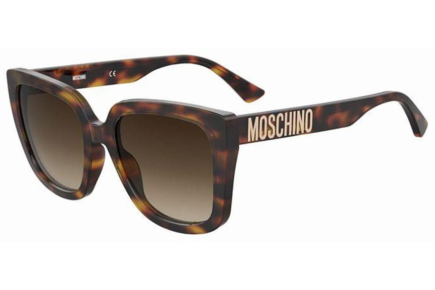 Ochelari de soare Moschino MOS146/S 05L/HA Pătrați Havana