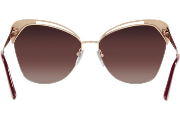 Ochelari de soare Bvlgari BV6161 2014E2 Cat Eye Aurii