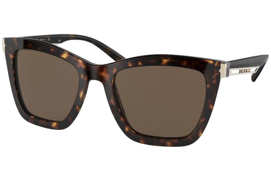 Ochelari de soare Bvlgari BV8233 504/73 Pătrați Havana