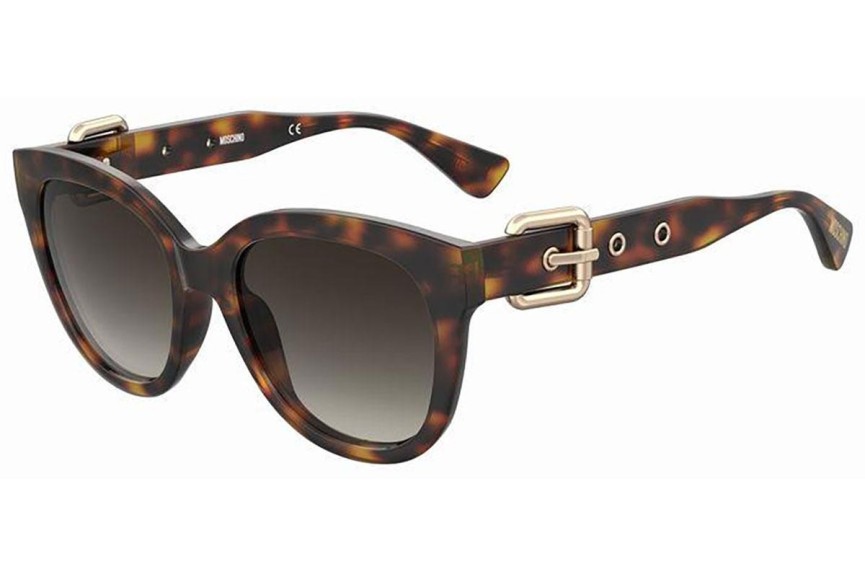 Ochelari de soare Moschino MOS143/S 05L/HA Rotunzi Havana