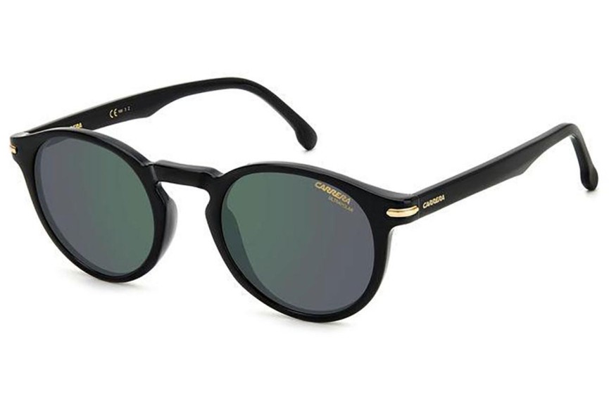 Ochelari de soare Carrera CARRERA301/S 807/Q3 Rotunzi Negri