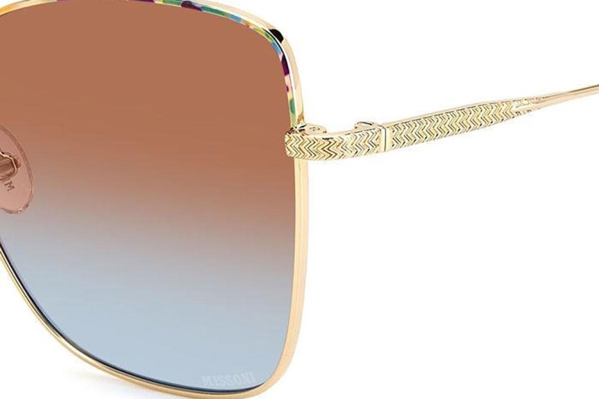 Ochelari de soare Missoni MIS0138/S YEK/98 Cat Eye Aurii