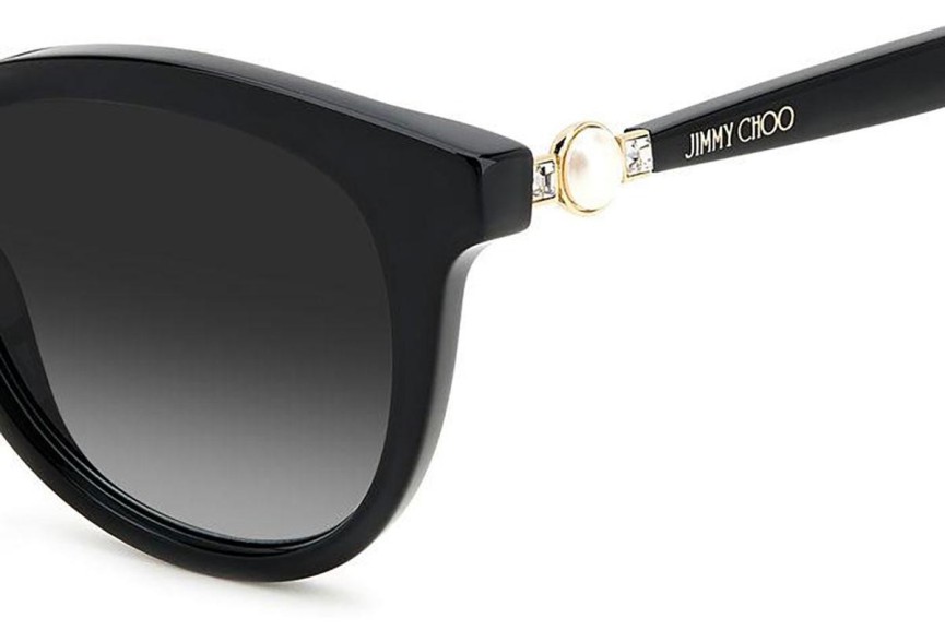 Ochelari de soare Jimmy Choo ANNABETH/S 807/9O Cat Eye Negri