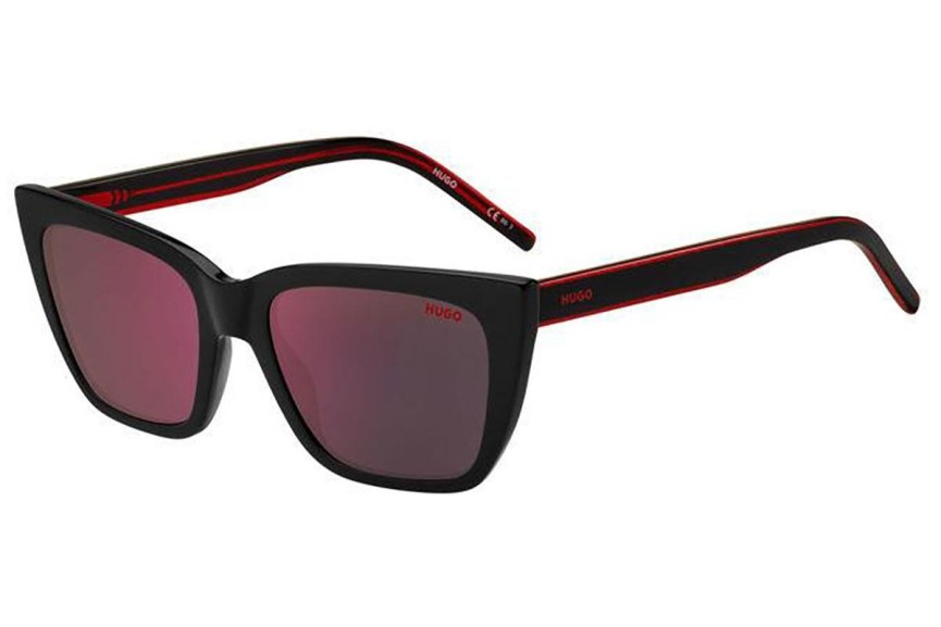 Ochelari de soare HUGO HG1249/S OIT/AO Cat Eye Negri