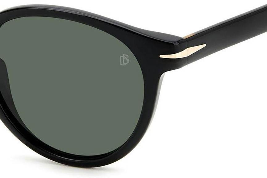 Ochelari de soare David Beckham DB1111/S WR7/O7 Rotunzi Negri