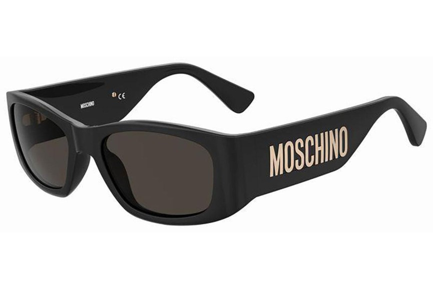 Ochelari de soare Moschino MOS145/S 807/IR Dreptunghiulari Negri