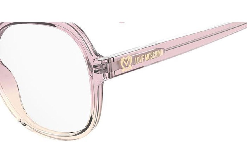 Ochelari Love Moschino MOL616 35J Rotunzi Roz