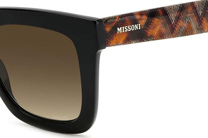 Ochelari de soare Missoni MIS0126/S 807/HA Pătrați Negri