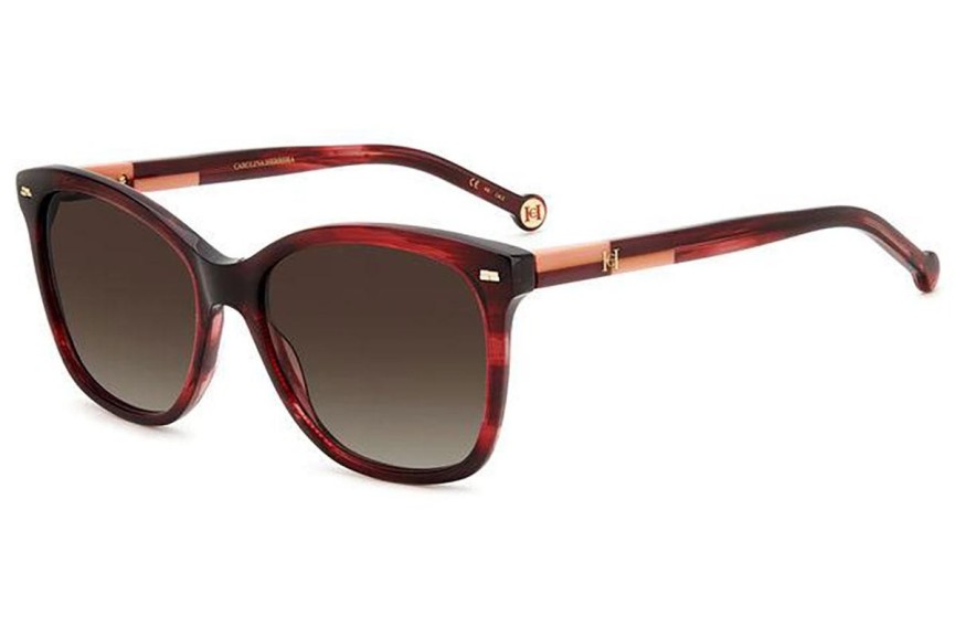 Ochelari de soare Carolina Herrera HER0137/S K4G/HA Cat Eye Roșii