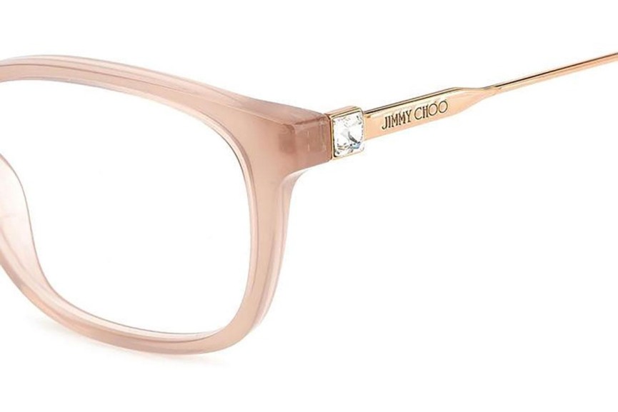 Ochelari Jimmy Choo JC374 KON Dreptunghiulari Bej