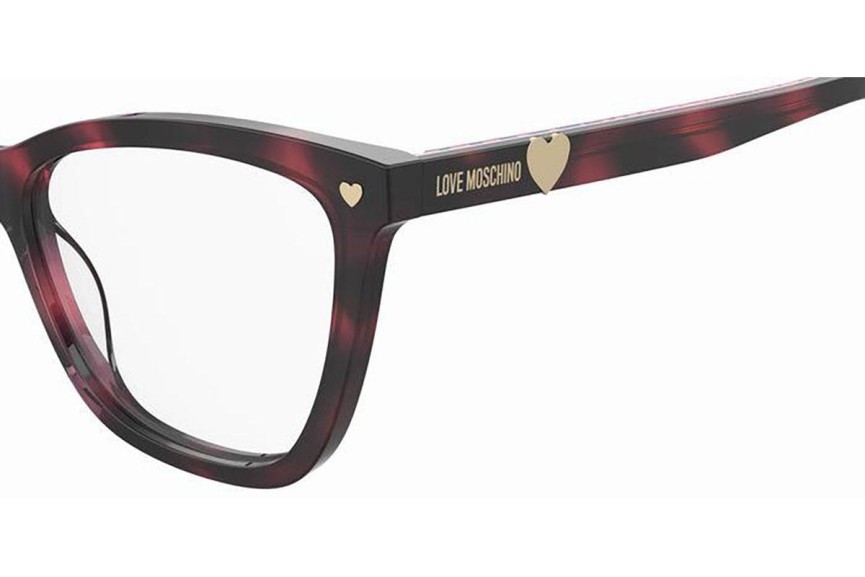 Ochelari Love Moschino MOL593 HT8 Cat Eye Havana