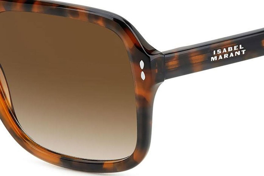 Ochelari de soare Isabel Marant IM0125/S 086/HA Flat Top Havana