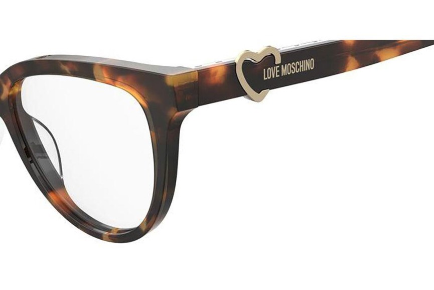 Ochelari Love Moschino MOL609 05L Cat Eye Havana