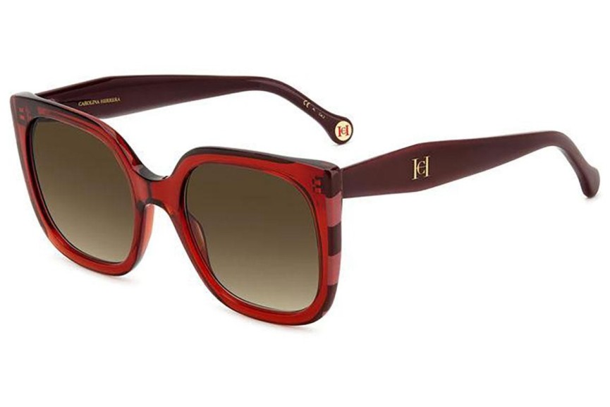 Ochelari de soare Carolina Herrera HER0128/S C8C/HA Pătrați Roșii