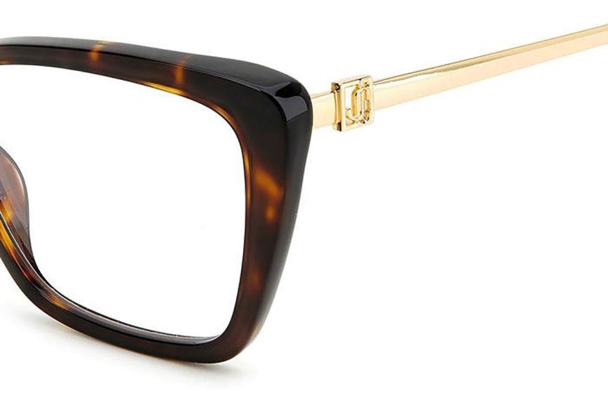 Ochelari Jimmy Choo JC375 086 Cat Eye Havana