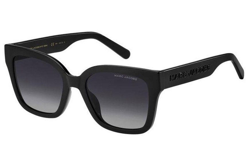 Ochelari de soare Marc Jacobs MARC658/S 08A/WJ Polarized Pătrați Negri