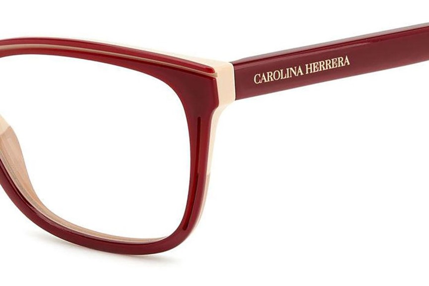 Ochelari Carolina Herrera HER0170 R9S Dreptunghiulari Roșii