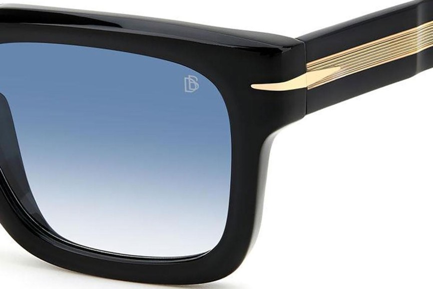 Ochelari de soare David Beckham DB7100/S 807/F9 Pătrați Negri