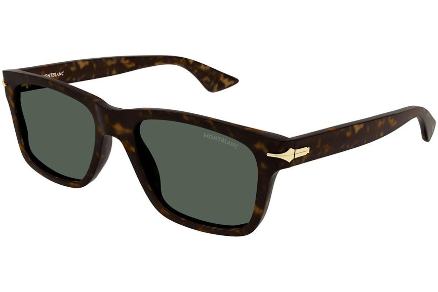 Ochelari de soare Mont Blanc MB0263S 002 Pătrați Havana