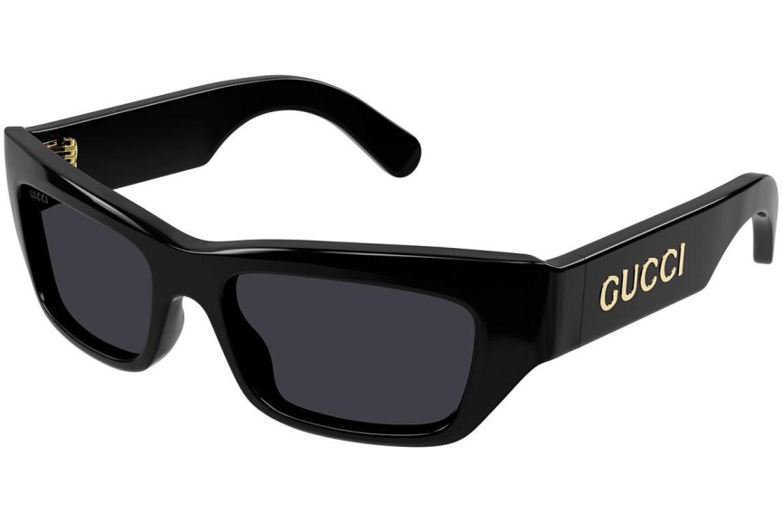 Ochelari de soare Gucci GG1296S 001 Dreptunghiulari Negri