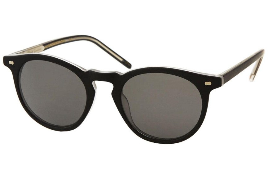 Ochelari de soare Christopher Cloos Paloma Coal Polarized Rotunzi Negri