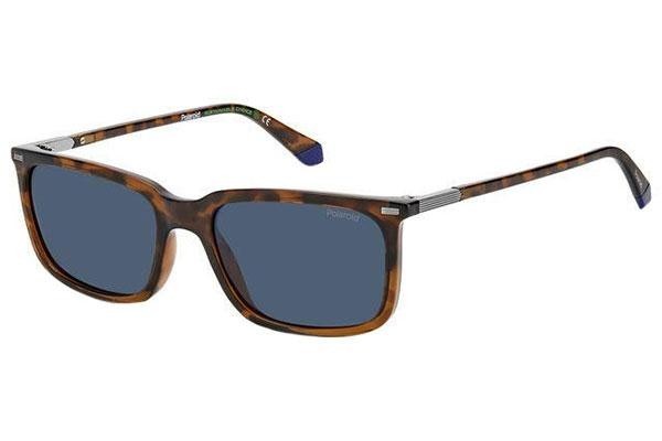 Ochelari de soare Polaroid PLD2117/S 9N4/C3 Polarized Dreptunghiulari Havana