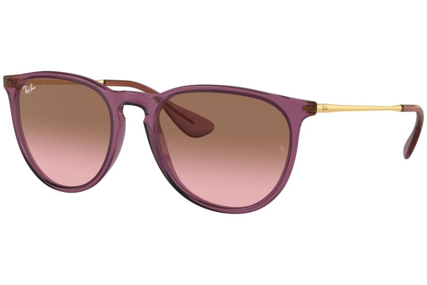 Ochelari de soare Ray-Ban Erika RB4171 659114 Rotunzi Violeți