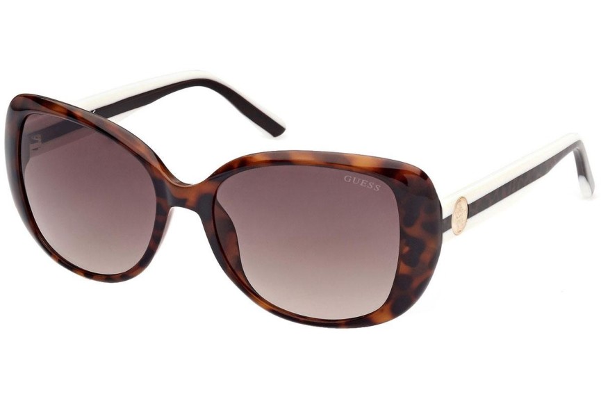 Ochelari de soare Guess GU7822 53F Pătrați Havana