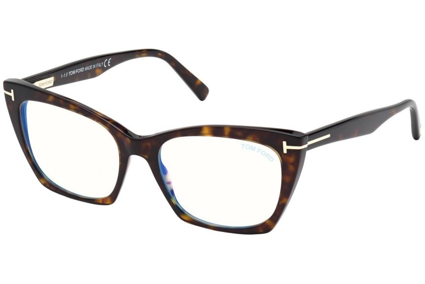 Ochelari Tom Ford FT5709-B 052 Cat Eye Havana