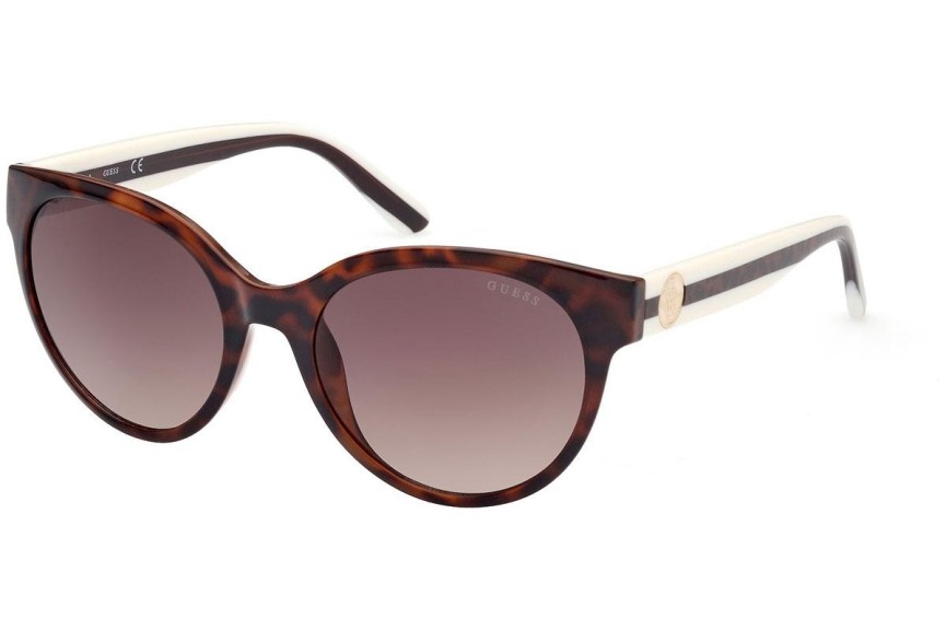 Ochelari de soare Guess GU7824 53F Rotunzi Havana